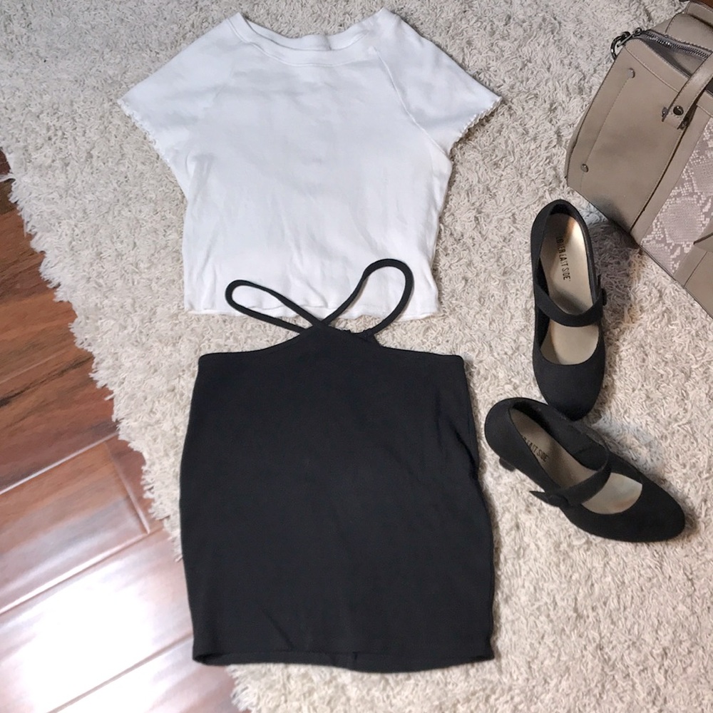 LA Hearts Black Cut-Out Mini Skirt - Picture 6 of 8